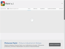 Tablet Screenshot of pinturaspaint.com